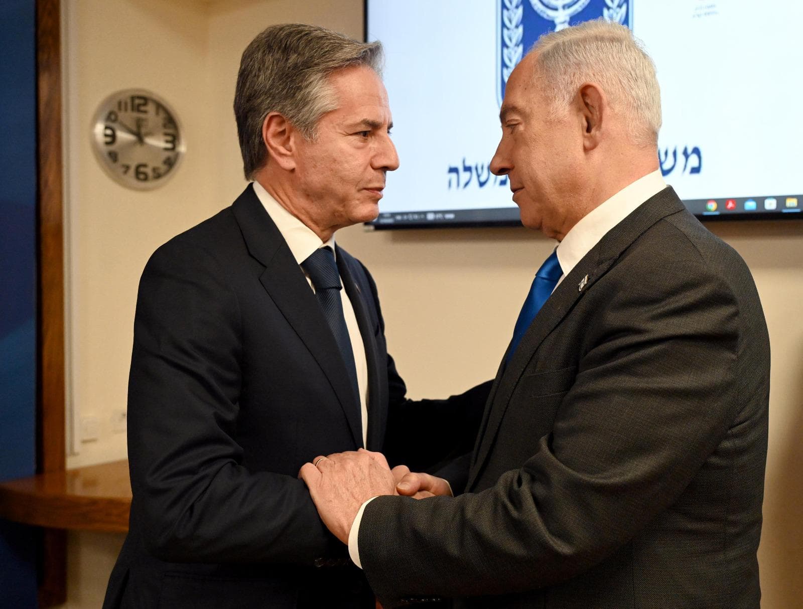 Rencontre ‘positive’ entre Netanyahou et Blinken