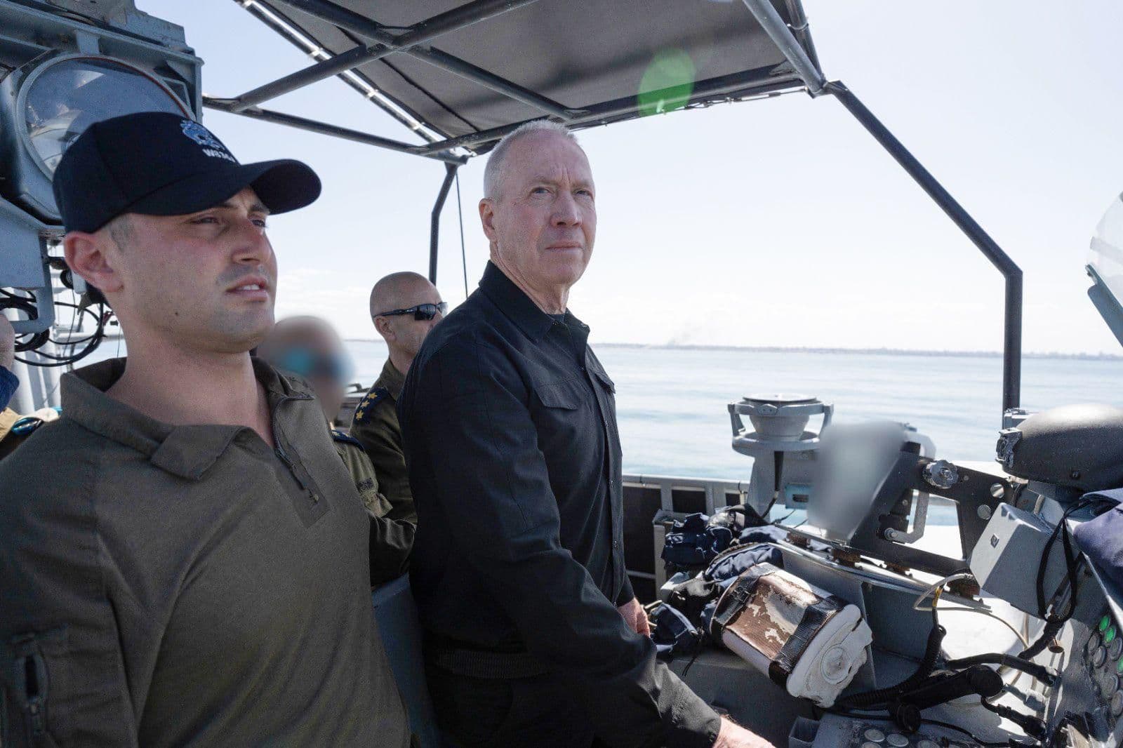 Gallant au large des côtes de Gaza: &#8221;Le projet de corridor maritime aidera à faire avancer notre objectif&#8221;