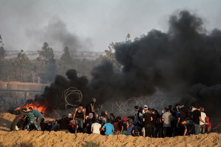 Gaza : les émeutes se poursuivent