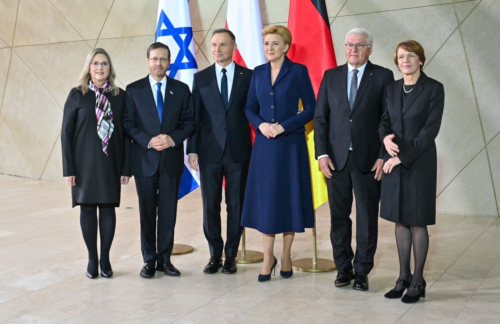Le Président Herzog en Pologne pour les 80 ans de la révolte du ghetto de Varsovie