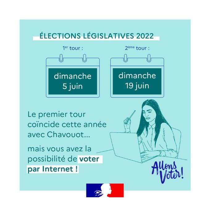 Législatives françaises: actualisez vos coordonnées avant demain 10 mai