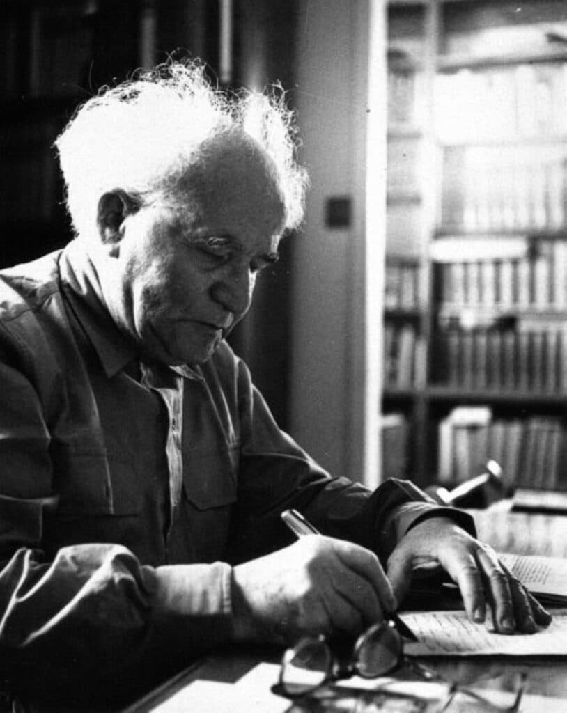 Déjà en 1946, Ben Gourion insistait sur l’importance de garantir la sécurité du Neguev