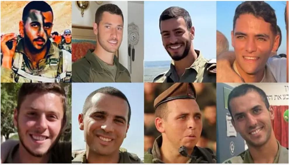 Huit soldats sont tombés hier au combat dans le nord de la Bande de Gaza