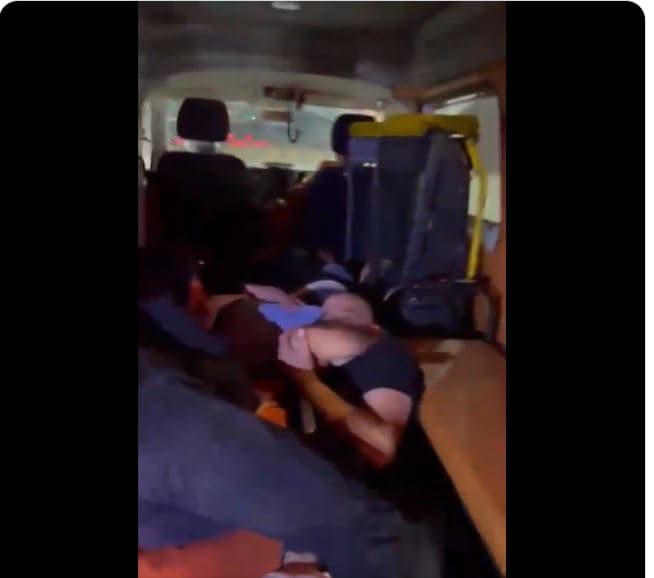 Une ambulance transportant des Arabes clandestins arrêtée à l’entrée de Jérusalem