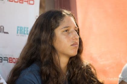 Médaille d’or pour la véliplanchiste israélienne, Sharon Kantor, à Marseille
