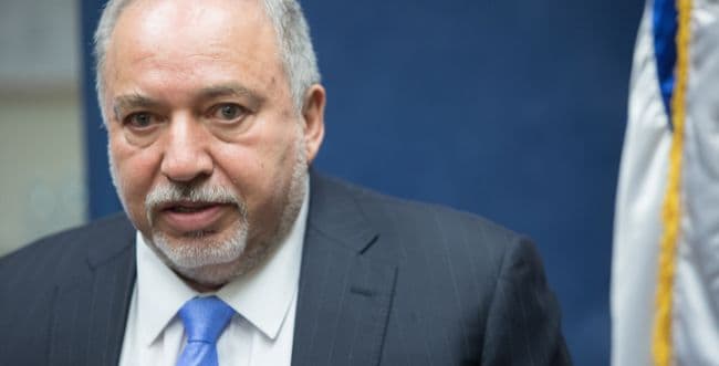 Appel irresponsable d'Avigdor Lieberman