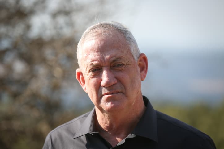 Benny Gantz commente la situation dans le nord