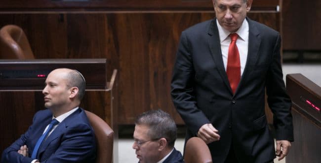 Conversation musclée entre Binyamin Netanyahou et Naftali Benett