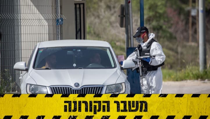 Sondage "Corona" de la chaîne Hadashot 13...