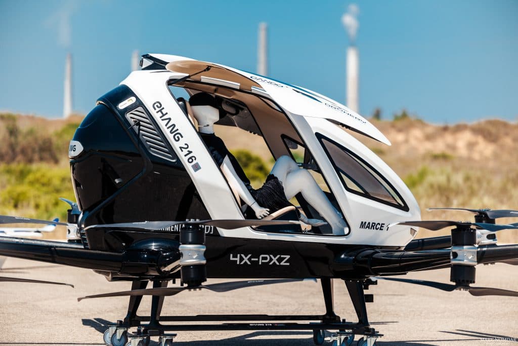 Israël teste son premier taxi volant