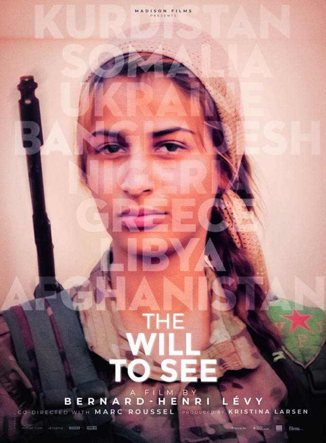 Projection du documentaire “The will to see” en présence de son auteur Bernard-Henri Levy