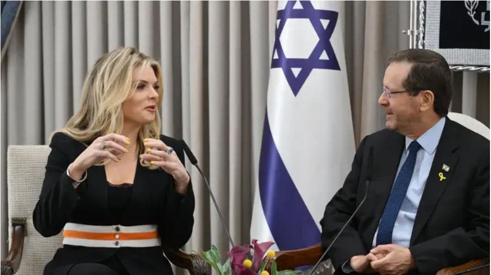 Erin Molan, journaliste australienne licenciée pour ses positions pro-israéliennes, a été reçue par le Président Herzog