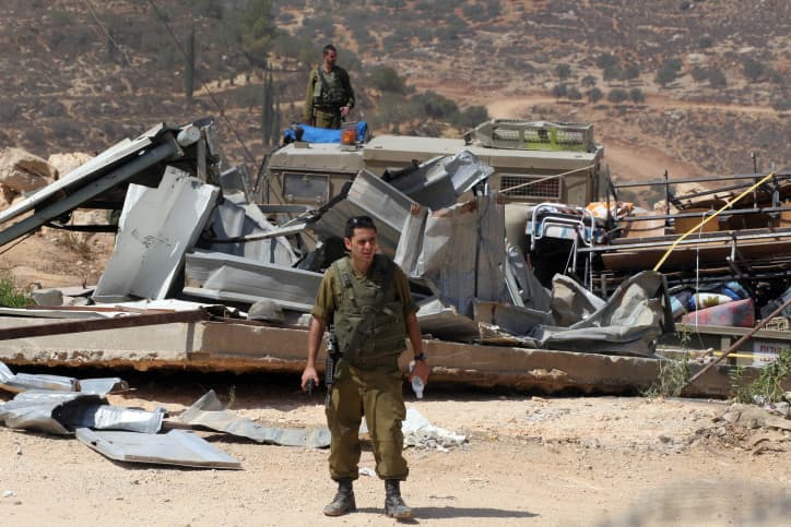 Un avant poste évacué dans le Binyamin, avec l’autorisation de Betsalel Smotrich