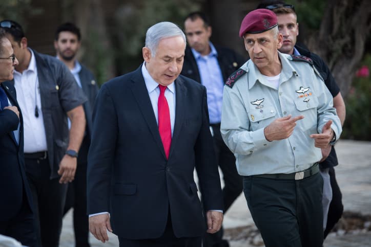 Kohavi a téléphoné à Netanyahou pour lui faire part de son inquiétude
