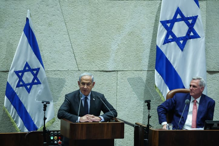 Le Président du Congrès américain devant la Knesset: »Je ne voudrais pas être ailleurs qu’ici, avec vous mes chers amis »