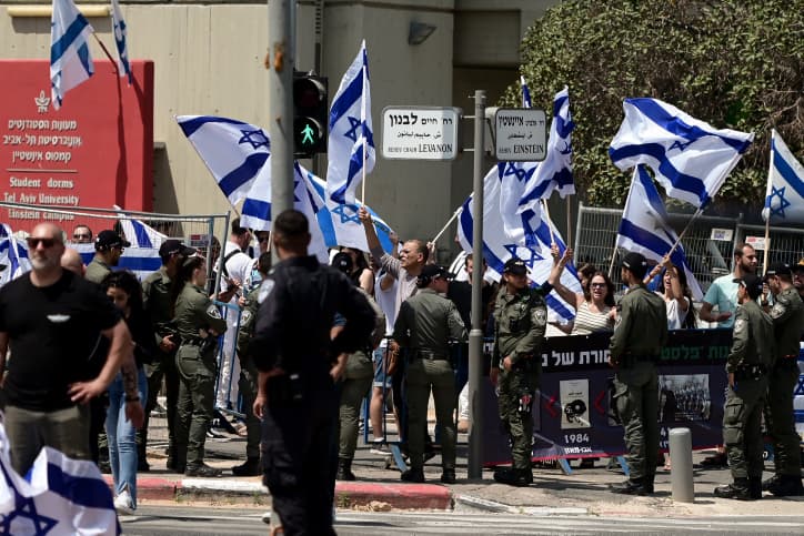 Des étudiants de l’Université de Tel Aviv commémorent »la Nakba »