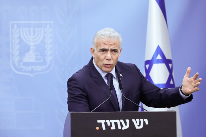 Yaïr Lapid dévoile un plan alternatif pour l’après-guerre à Gaza