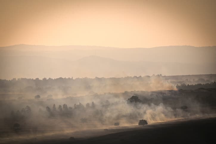 Roquettes du Hezbollah: près de 10000 dounams sont partis en fumée dans le nord d’Israël