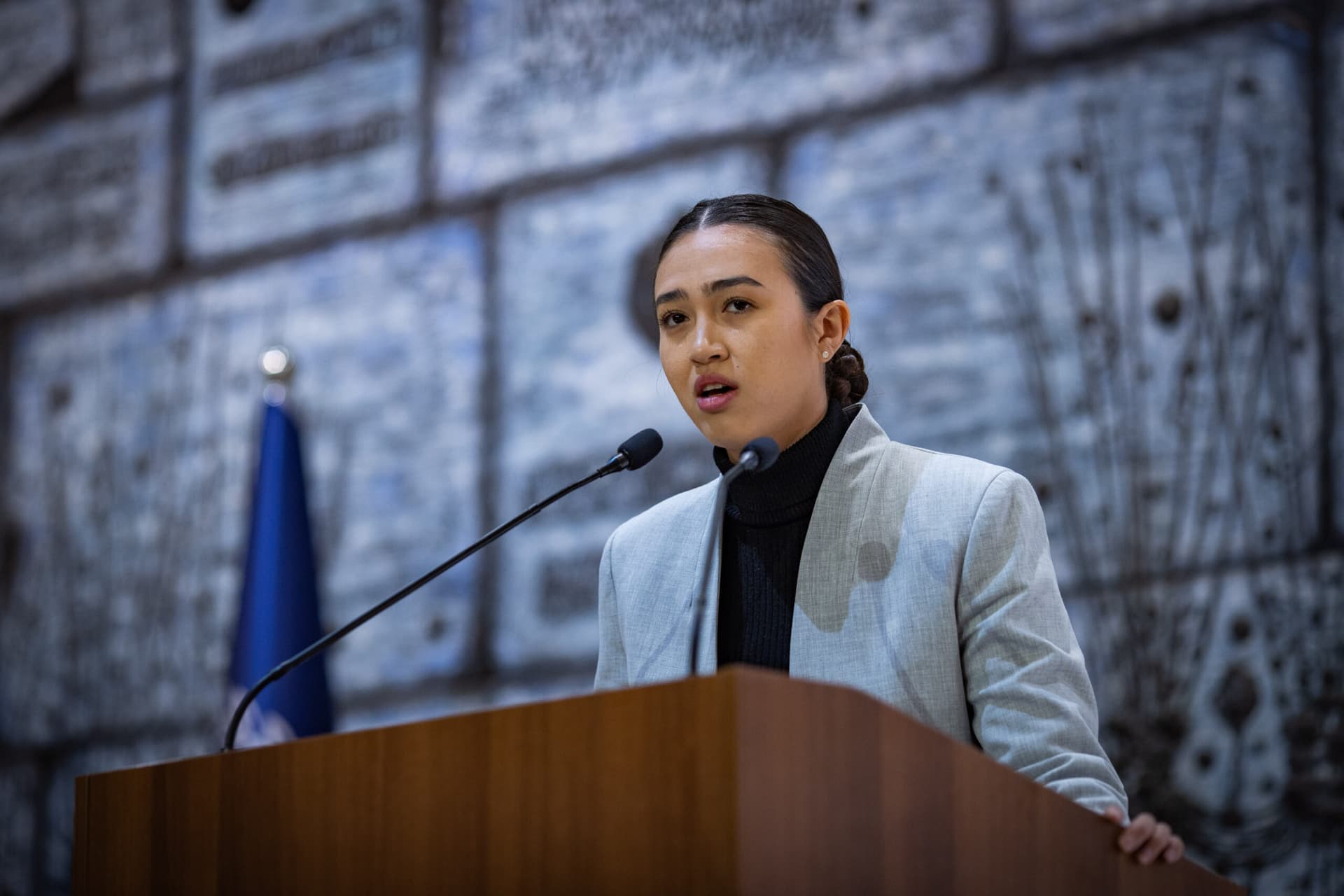 Les ex-otages Noa Argamani et Shoushan Heran ont été invitées sur scène par Donald Trump