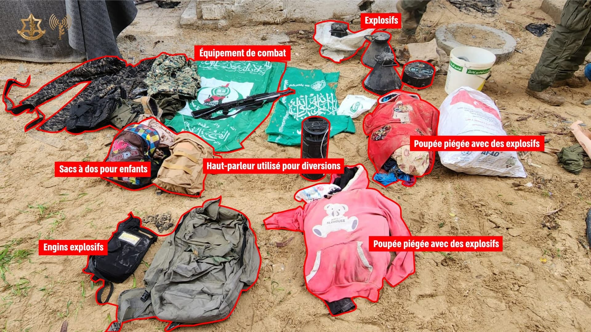 Des poupées qui pleurent comme des bébés, des voix en hébreu: les pièges préparés par le Hamas aux soldats de Tsahal