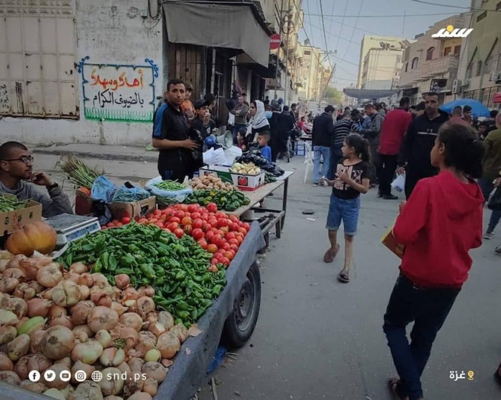 Famine à Gaza? Le coordinateur du gouvernement dans les territoires publie des photos du marché