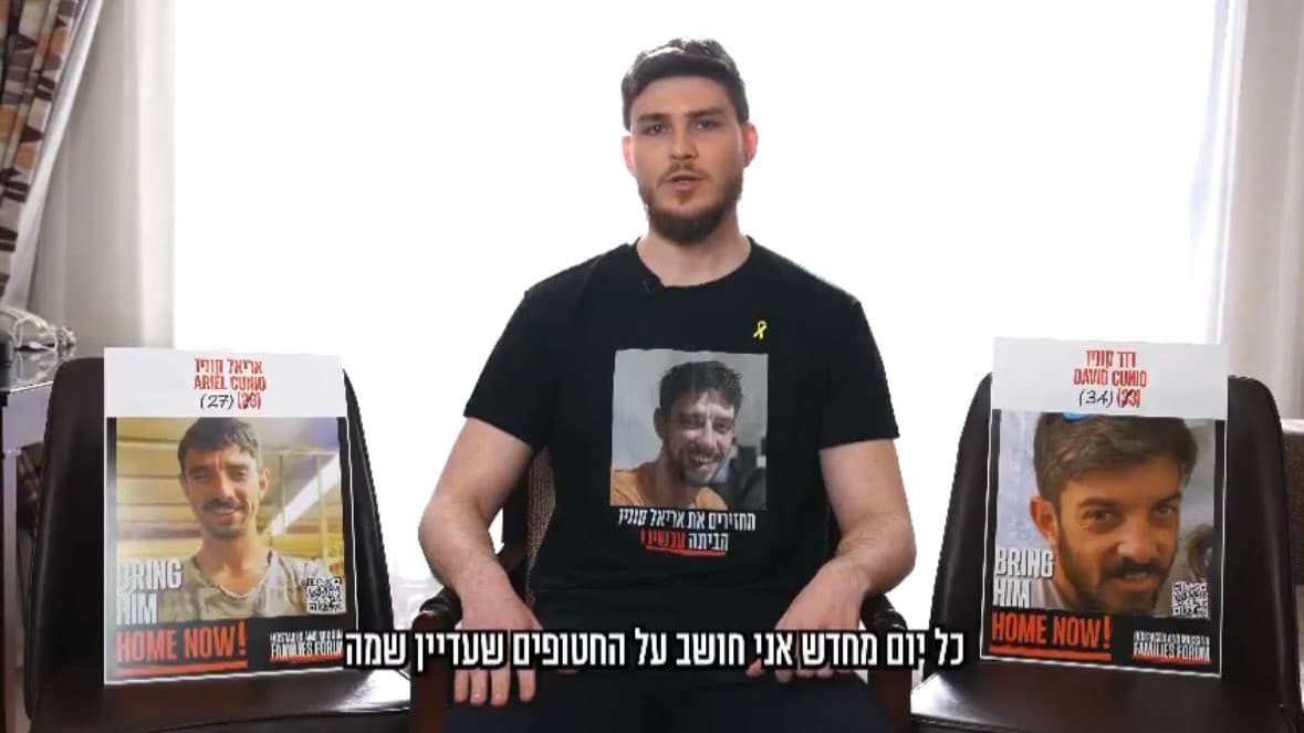 Sasha Trupanov s’exprime pour la première fois depuis sa libération et appelle au retour de tous les otages