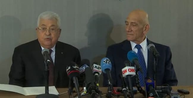 Les mensonges d’Abbas et la connivence avec Olmert. Par Freddy Eytan