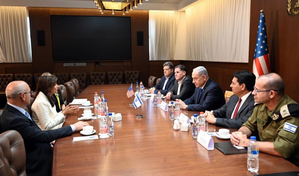 Netanyahou reçoit Nikky Haley