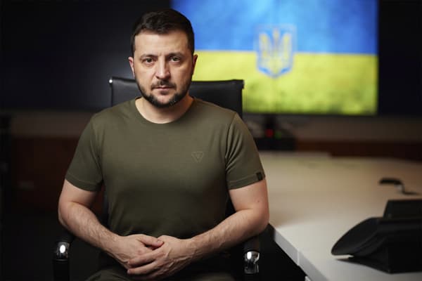 Zelensky rencontre les rabbins de la communauté ukrainienne et lance quelques piques à Netanyahou