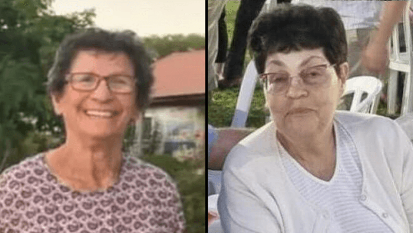 Premières images de la libération de Nurit Kupper et Yoheved Lipshitz