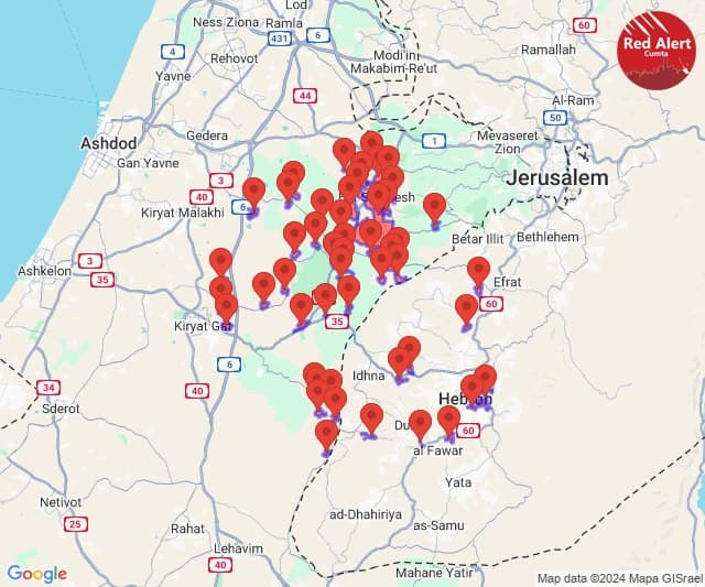 Avions de chasse dans le ciel de Jérusalem, alertes à Beth Shemesh: le résumé des dernières informations sécuritaires