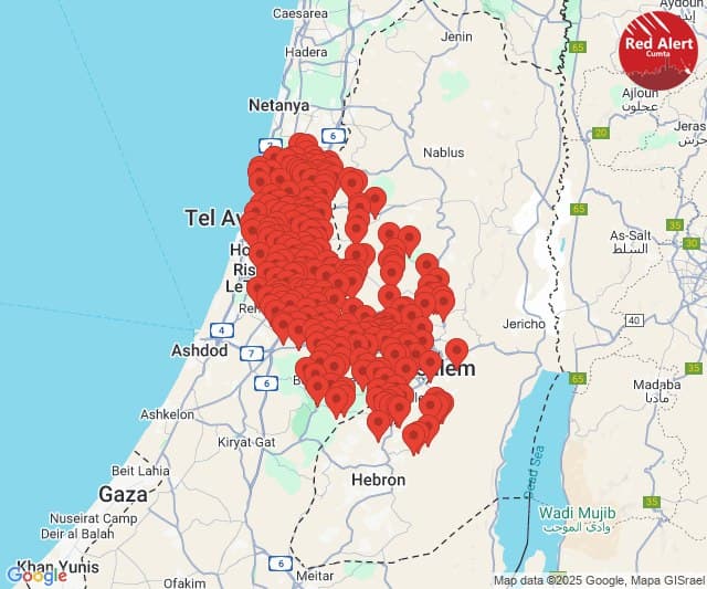 Les sirènes ont retenti cette nuit à Jérusalem et dans le centre du pays